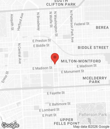 Map of Helmand Kabobi | Afghan Restaurant - 855 North Wolfe Street, Baltimore, MD, 21205, US